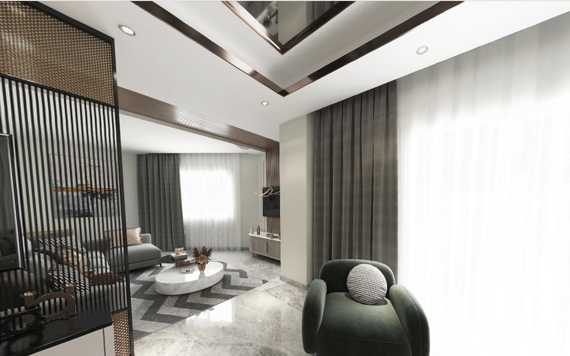 تصميم داخلي عصري