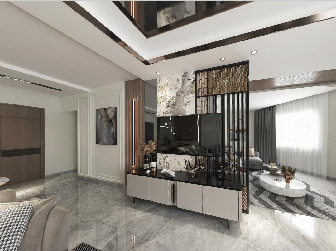 تصميم داخلي عصري